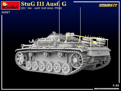 Stug Iii Ausf. G  Dec 1944 &#8211; Mar 1945 Miag  Prod. Interior Kit - zdjęcie 8