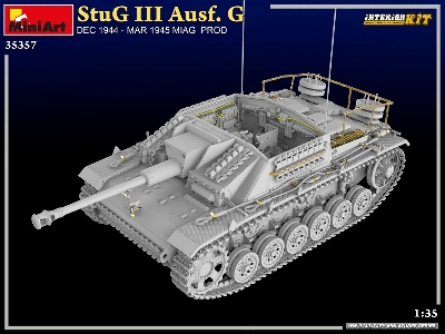 Stug Iii Ausf. G  Dec 1944 &#8211; Mar 1945 Miag  Prod. Interior Kit - zdjęcie 11