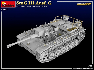 Stug Iii Ausf. G  Dec 1944 &#8211; Mar 1945 Miag  Prod. Interior Kit - zdjęcie 12