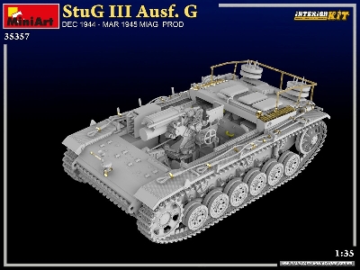 Stug Iii Ausf. G  Dec 1944 &#8211; Mar 1945 Miag  Prod. Interior Kit - zdjęcie 13