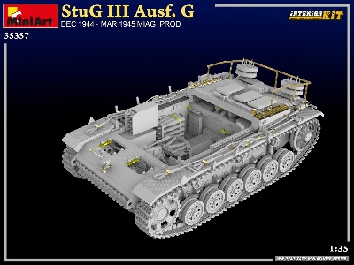 Stug Iii Ausf. G  Dec 1944 &#8211; Mar 1945 Miag  Prod. Interior Kit - zdjęcie 14