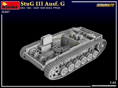 Stug Iii Ausf. G  Dec 1944 &#8211; Mar 1945 Miag  Prod. Interior Kit - zdjęcie 17