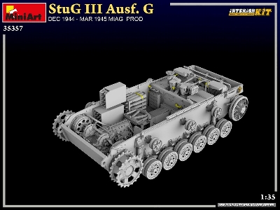 Stug Iii Ausf. G  Dec 1944 &#8211; Mar 1945 Miag  Prod. Interior Kit - zdjęcie 18