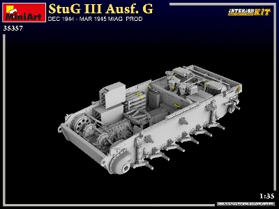 Stug Iii Ausf. G  Dec 1944 &#8211; Mar 1945 Miag  Prod. Interior Kit - zdjęcie 19