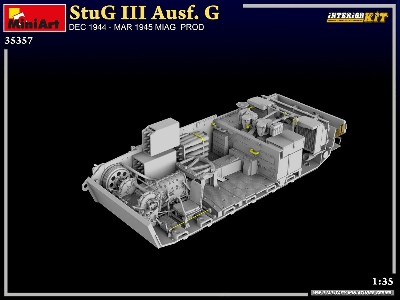 Stug Iii Ausf. G  Dec 1944 &#8211; Mar 1945 Miag  Prod. Interior Kit - zdjęcie 20