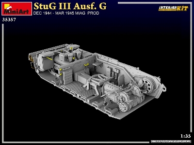 Stug Iii Ausf. G  Dec 1944 &#8211; Mar 1945 Miag  Prod. Interior Kit - zdjęcie 21