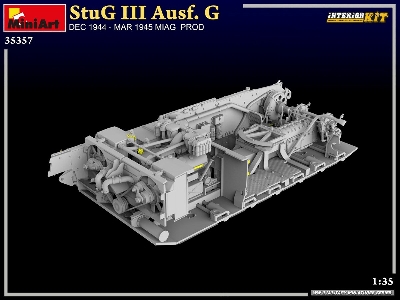 Stug Iii Ausf. G  Dec 1944 &#8211; Mar 1945 Miag  Prod. Interior Kit - zdjęcie 22