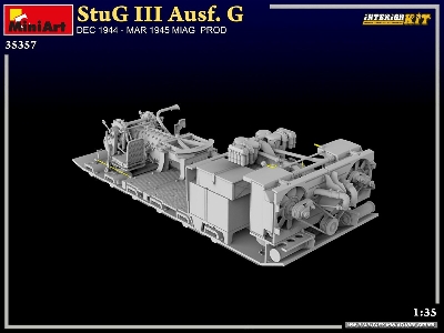 Stug Iii Ausf. G  Dec 1944 &#8211; Mar 1945 Miag  Prod. Interior Kit - zdjęcie 23