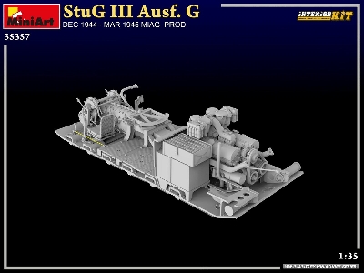 Stug Iii Ausf. G  Dec 1944 &#8211; Mar 1945 Miag  Prod. Interior Kit - zdjęcie 24