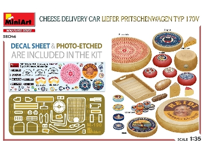 Cheese Delivery Car Liefer Pritschenwagen Typ 170v - zdjęcie 14