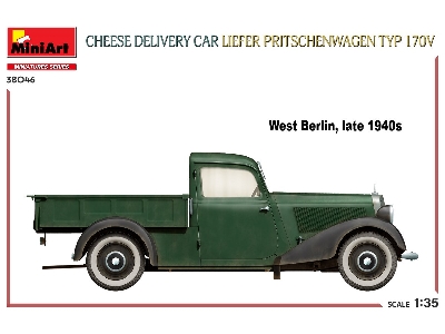 Cheese Delivery Car Liefer Pritschenwagen Typ 170v - zdjęcie 15