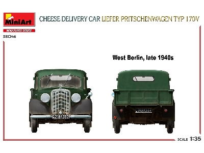 Cheese Delivery Car Liefer Pritschenwagen Typ 170v - zdjęcie 16