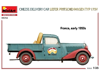 Cheese Delivery Car Liefer Pritschenwagen Typ 170v - zdjęcie 17