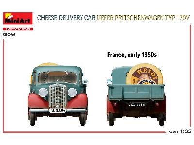 Cheese Delivery Car Liefer Pritschenwagen Typ 170v - zdjęcie 18