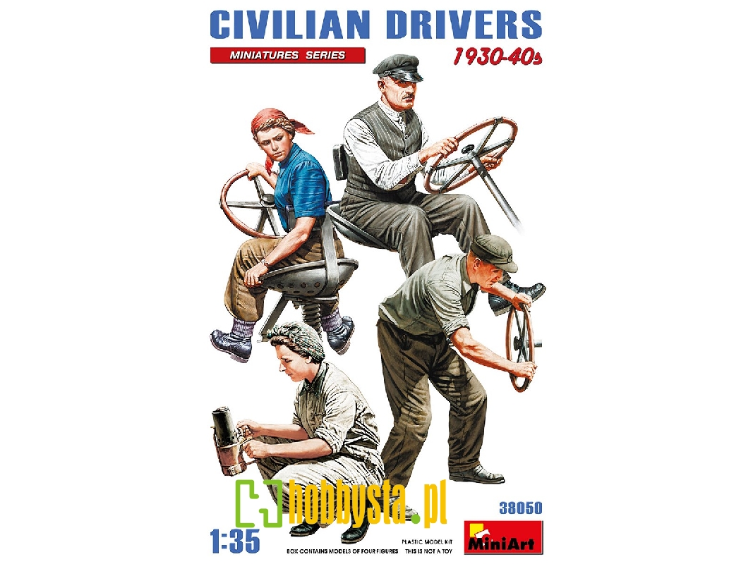 Civilian Drivers 1930-40s - zdjęcie 1 Civilian Drivers 1930-40s - zdjęcie 1
