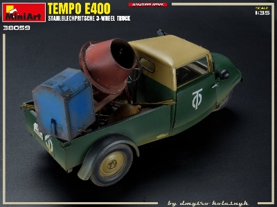 Tempo E400 Stahlblechpritsche 3-wheel Truck - zdjęcie 17