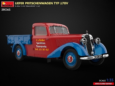 Liefer Pritschenwagen Typ 170v. Furniture Transport Car - zdjęcie 4