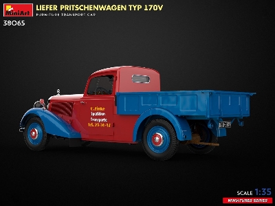 Liefer Pritschenwagen Typ 170v. Furniture Transport Car - zdjęcie 5