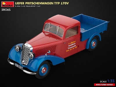 Liefer Pritschenwagen Typ 170v. Furniture Transport Car - zdjęcie 7