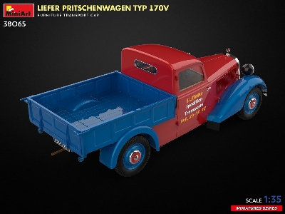 Liefer Pritschenwagen Typ 170v. Furniture Transport Car - zdjęcie 9