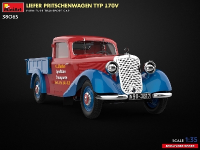 Liefer Pritschenwagen Typ 170v. Furniture Transport Car - zdjęcie 10