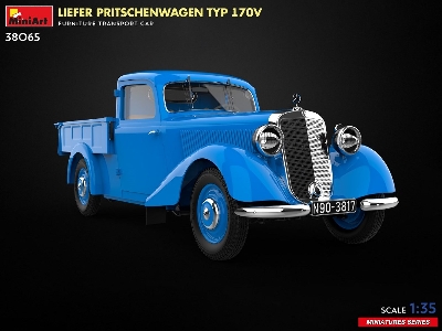 Liefer Pritschenwagen Typ 170v. Furniture Transport Car - zdjęcie 11
