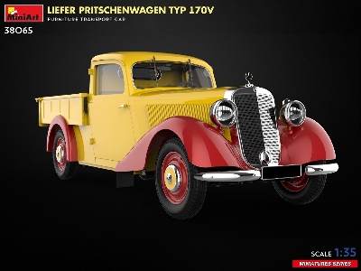 Liefer Pritschenwagen Typ 170v. Furniture Transport Car - zdjęcie 12