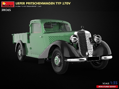 Liefer Pritschenwagen Typ 170v. Furniture Transport Car - zdjęcie 14