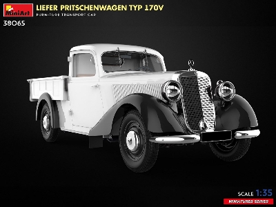 Liefer Pritschenwagen Typ 170v. Furniture Transport Car - zdjęcie 15