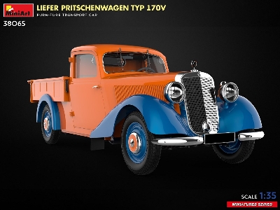 Liefer Pritschenwagen Typ 170v. Furniture Transport Car - zdjęcie 16