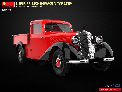 Liefer Pritschenwagen Typ 170v. Furniture Transport Car - zdjęcie 17