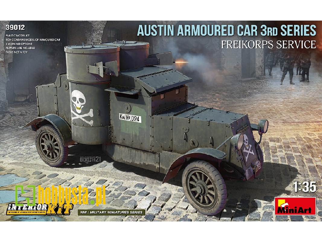 Austin Armoured Car 3rd Series: Freikorps Service. Interior Kit - zdjęcie 1 Austin Armoured Car 3rd Series: Freikorps Service. Interior Kit - zdjęcie 1