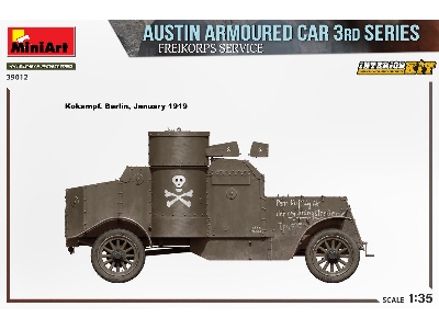Austin Armoured Car 3rd Series: Freikorps Service. Interior Kit - zdjęcie 18