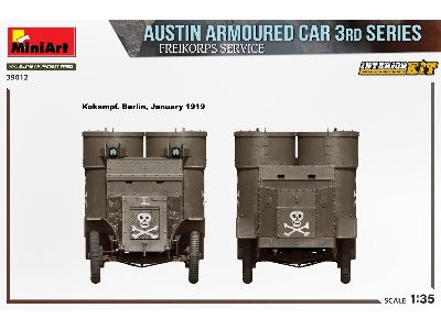 Austin Armoured Car 3rd Series: Freikorps Service. Interior Kit - zdjęcie 19