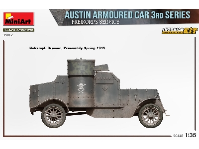 Austin Armoured Car 3rd Series: Freikorps Service. Interior Kit - zdjęcie 20