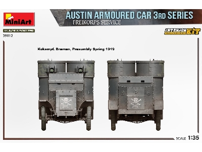 Austin Armoured Car 3rd Series: Freikorps Service. Interior Kit - zdjęcie 21