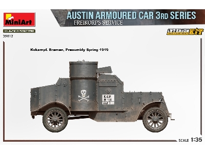 Austin Armoured Car 3rd Series: Freikorps Service. Interior Kit - zdjęcie 22