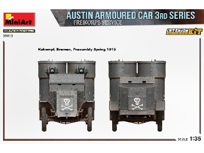 Austin Armoured Car 3rd Series: Freikorps Service. Interior Kit - zdjęcie 23