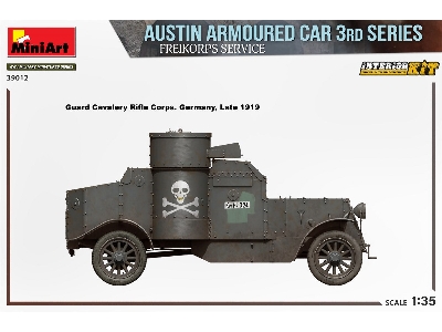 Austin Armoured Car 3rd Series: Freikorps Service. Interior Kit - zdjęcie 24