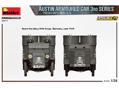 Austin Armoured Car 3rd Series: Freikorps Service. Interior Kit - zdjęcie 25