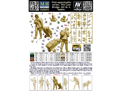 Post-apocalyptic Series. The Last Bridge. Kit No 4. Vadim - zdjęcie 3