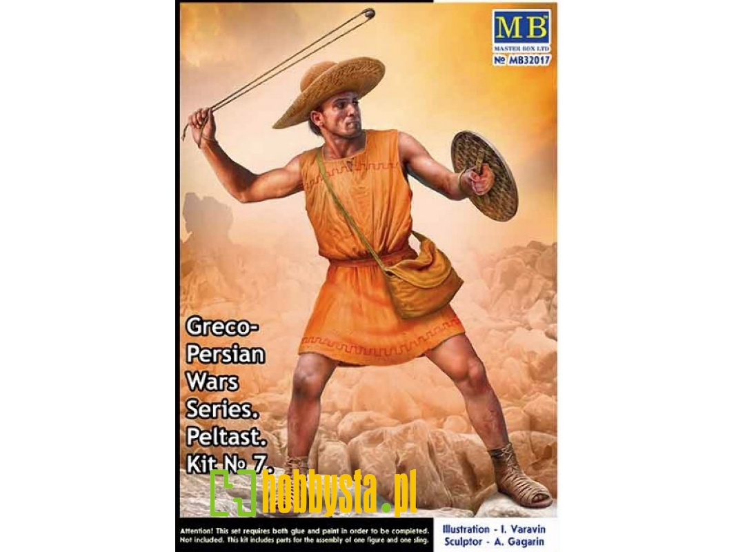 Greco-persian Wars Series. Peltast. Kit No 7. - zdjęcie 1 Greco-persian Wars Series. Peltast. Kit No 7. - zdjęcie 1