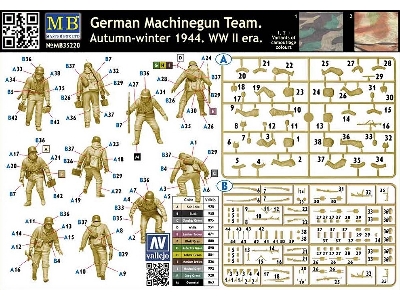German Machinegun Team. Autumn - Winter 1944 - zdjęcie 3