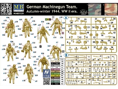 German Machinegun Team. Autumn - Winter 1944 - zdjęcie 3