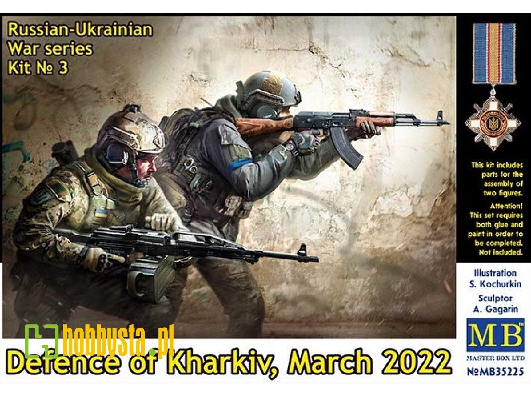 Russian-ukrainian War Series, Kit &#8470; 3. Defence Of Kharkiv, March 2022 - zdjęcie 1