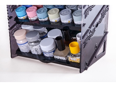 Storage Rack, Paint Bottle Storage Shelf - zdjęcie 14