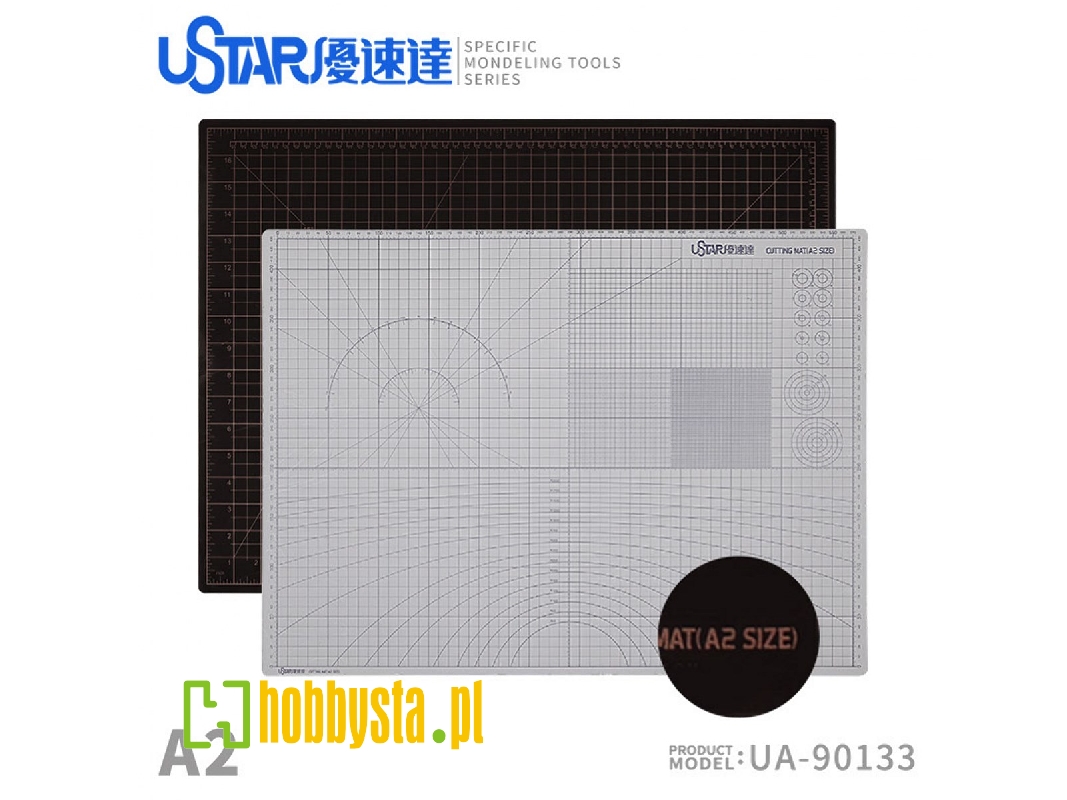 Cutting Mat (Size A2) (White On The Front, Black On The Back.) - zdjęcie 1 Cutting Mat (Size A2) (White On The Front, Black On The Back.) - zdjęcie 1
