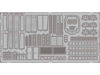  P-61A exterior 1/48 - Great Wall Hobby - blaszki - zdjęcie 1