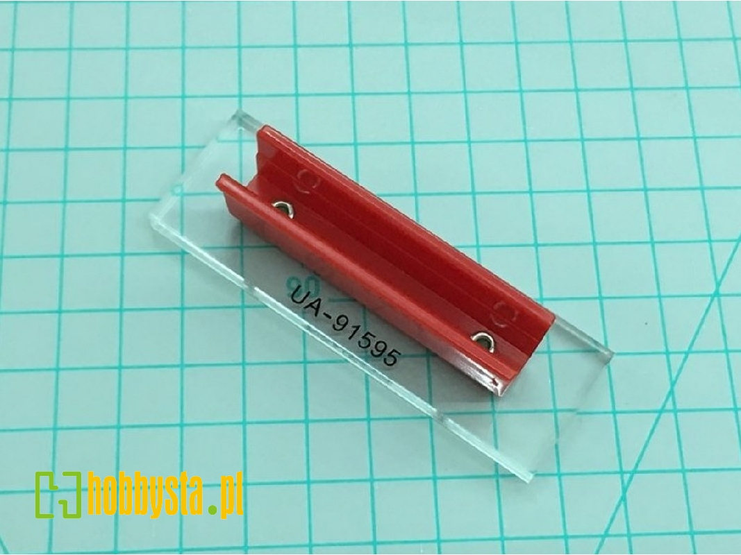 Transparent Grinding Plate Red - zdjęcie 1 Transparent Grinding Plate Red - zdjęcie 1