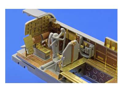  P-61A interior S. A. 1/48 - Great Wall Hobby - blaszki - zdjęcie 3